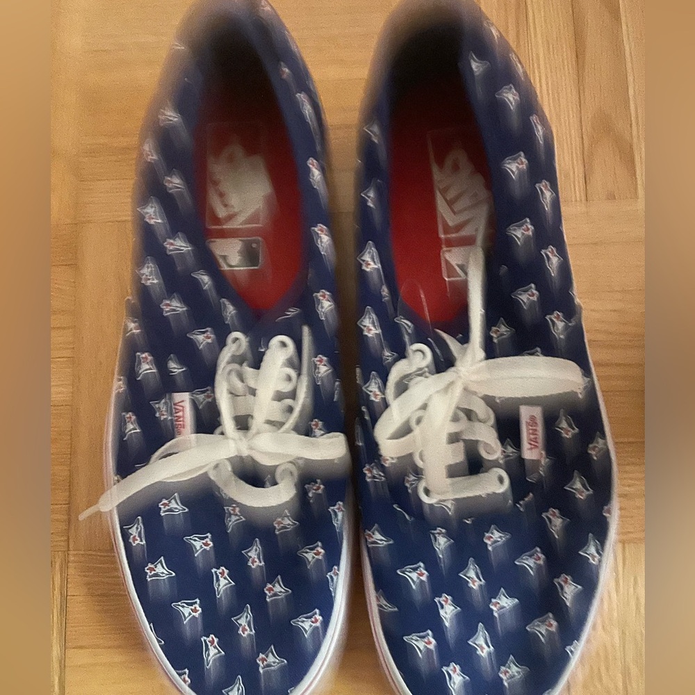 Vans blue jays shoes